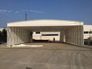 户外可移动伸缩帐篷工地施工遮阳篷可移动伸缩活动推拉雨棚定制厂家