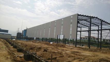 武汉经济开发区汉南开发区钢结构汽车配套生产车间_建筑材料栏目_